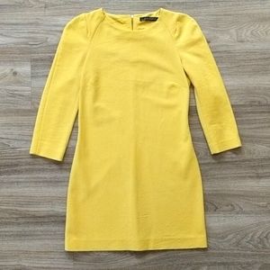 Zara Yellow Mini Dress